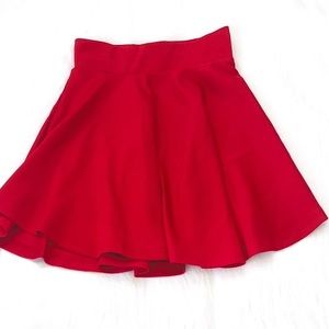 Red skirt size xs